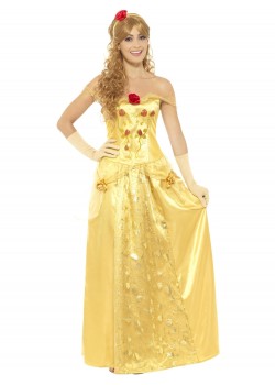 Golden Princess Adult Costume Golden Princess Adult Costume