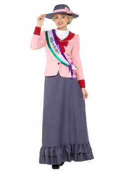 Victorian Suffragette Deluxe Adult Costume Victorian Suffragette Deluxe Adult Costume