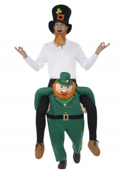 Paddy's Leprechaun Piggy Back Adult Costume