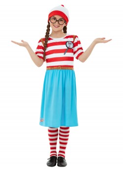 Where's Wally? Wenda Deluxe Child Costume Where's Wally? Wenda Deluxe Child Costume