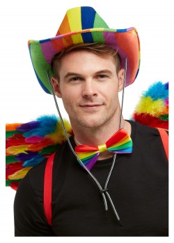 Rainbow Stetson Hat for Adult