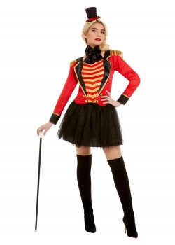 Ringmaster Lady Deluxe Adult Costume