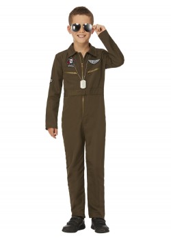 Top Gun Maverick Aviator Child Costume Top Gun Maverick Aviator Child Costume
