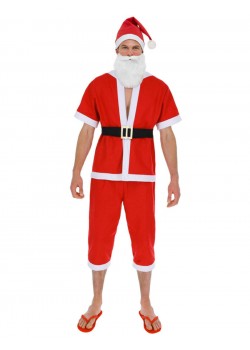 Santa Costume Shorts & Top Set for Adult Santa Costume Shorts & Top Set for Adult