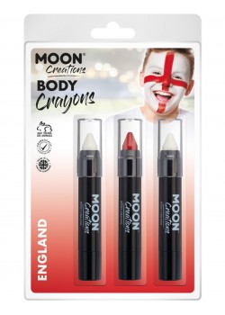 Moon Creations Body Crayon - England Colours Moon Creations Body Crayon - England Colours