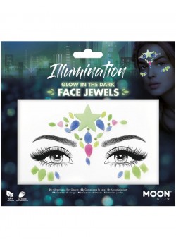 Moon Glow Illumination Face Jewels Moon Glow Illumination Face Jewels