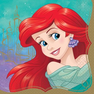 Disney Princess Ariel Once Upon A Time Lunch Napkins 16 pk