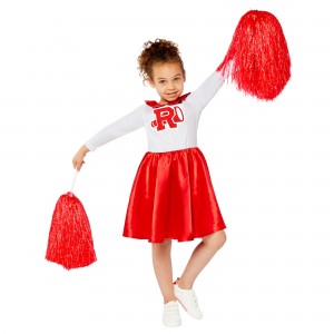 Grease Sandy Rydell Cheerleader Girl's Costume 4-6 Years