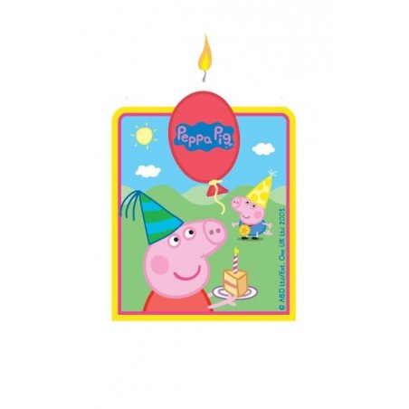 Peppa Pig Candle 6cm x 7cm - NOT AVAILABLE FOR SALE