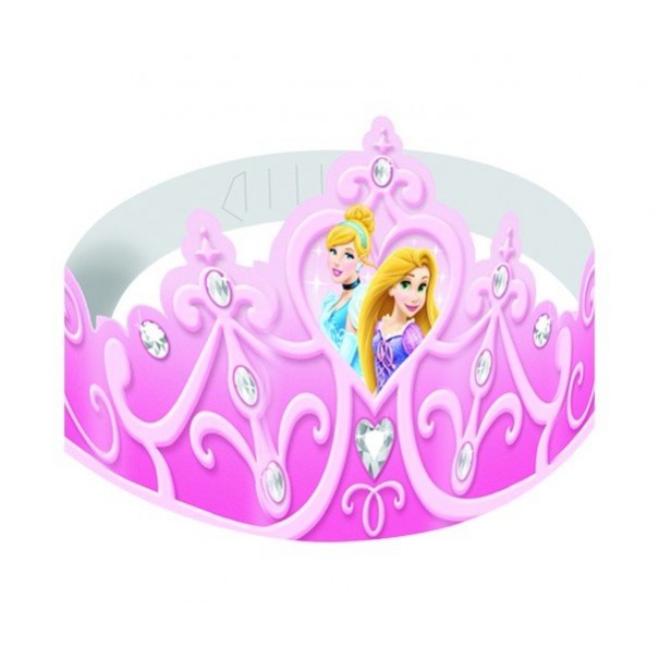 Disney Princess Sparkle Tiaras Pack of 8