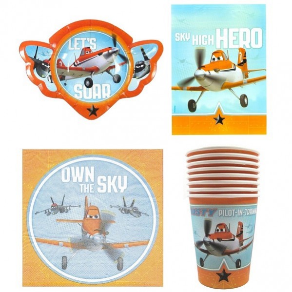 Disney Planes Party Packs For 8 Guests 40 Items