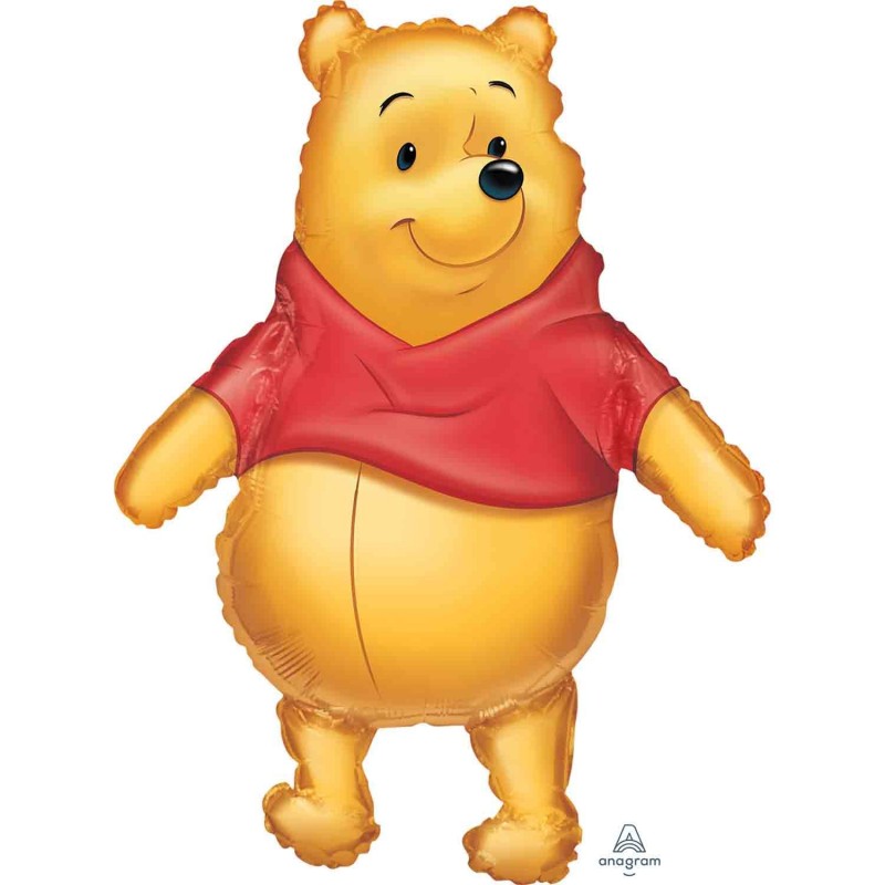 Winnie the Pooh Shaped Balloon 56cm x 74cm Winnie the Pooh Shaped Balloon 56cm x 74cm