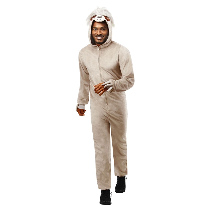 Sloth Furry Onesie Adult Costume Animals