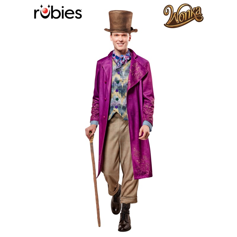Willy Wonka Premium Adult Costume Charlie & The Chocolate Factory