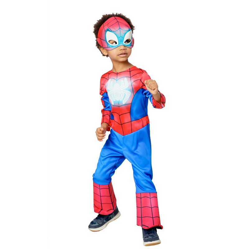 Spidey (Sahaf) Deluxe Glow in dark Toddler Costume