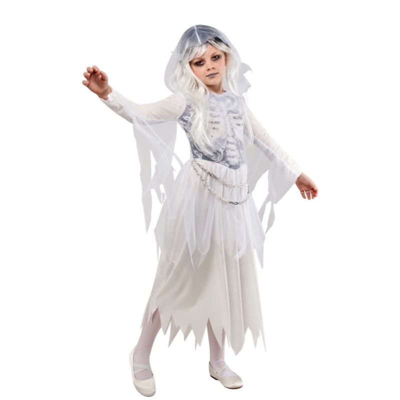 Ghostly Girl's Costume