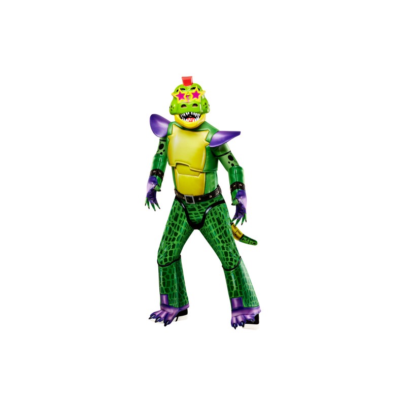 Glamrock Monty Gator Five Nights at Freddy's Deluxe Child Costume