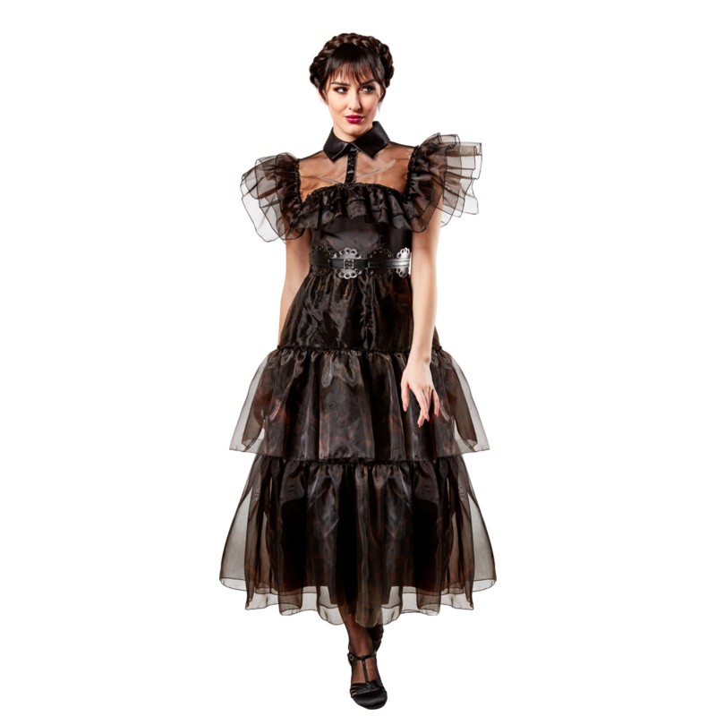 Wednesday Rave'n Deluxe Adult Costume Addams Family