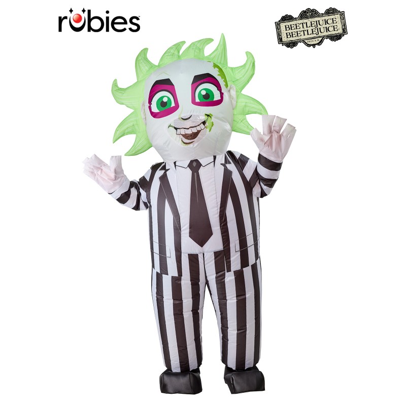 Beetlejuice Inflatable Adult Costume - One Size