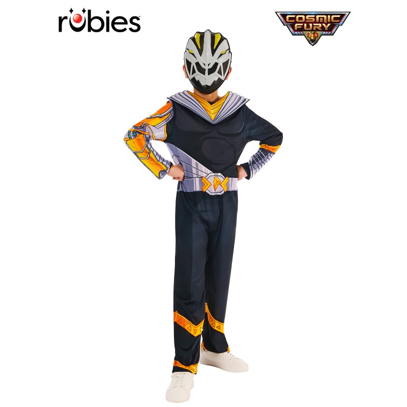 Power Rangers Cosmic Fury Black Ranger Child Costume