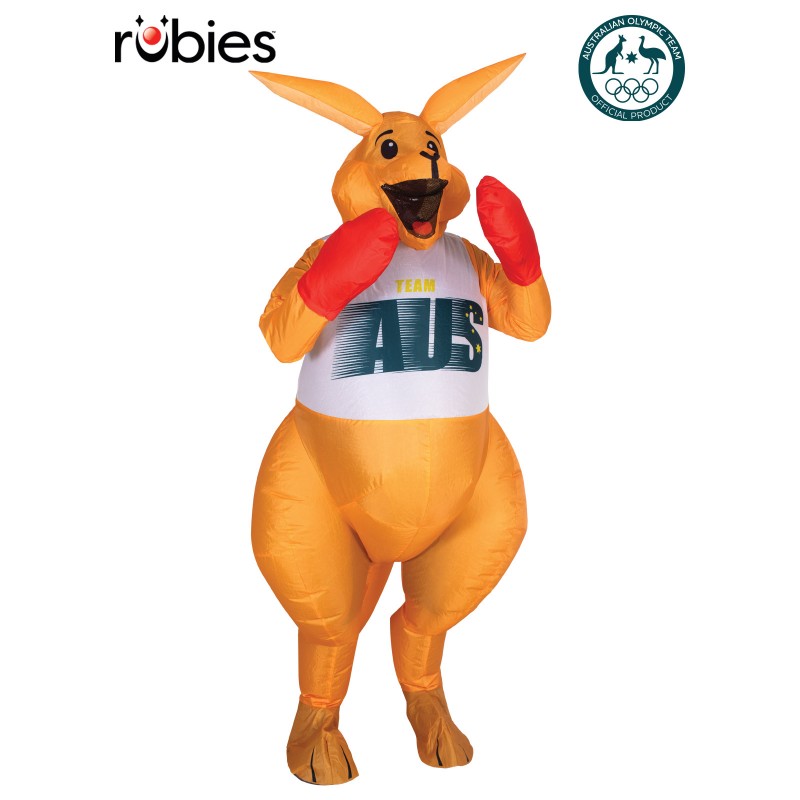 Boxing Kangaroo Inflatable Adult Costume Animals