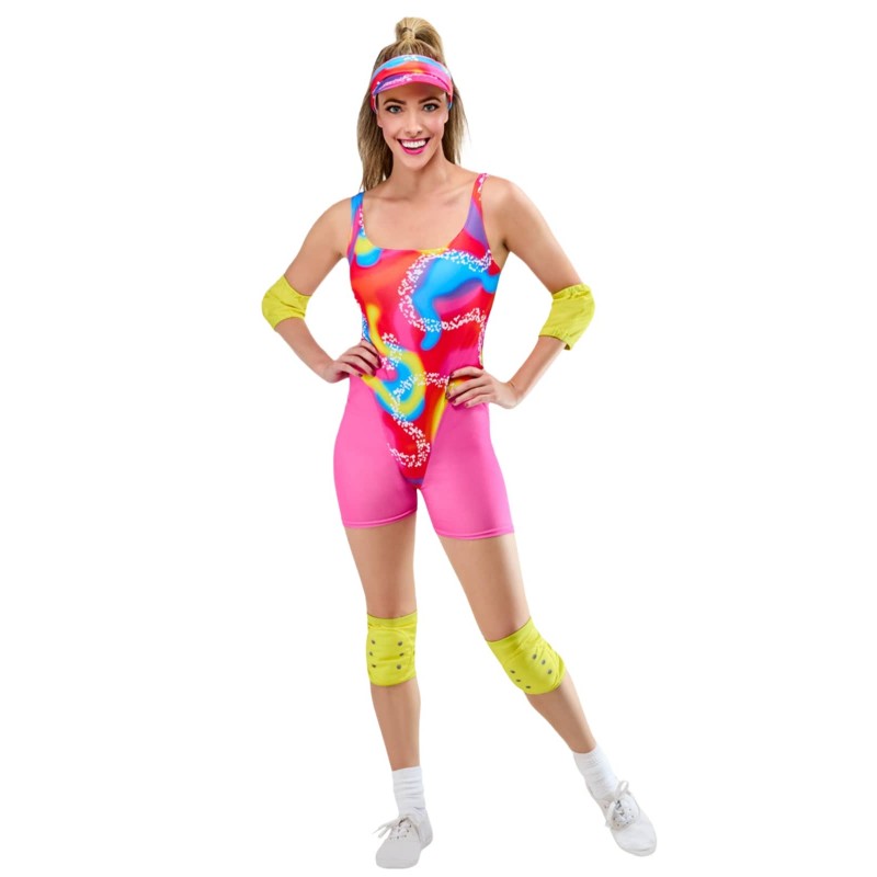 Rollerskate Barbie Adult Costume