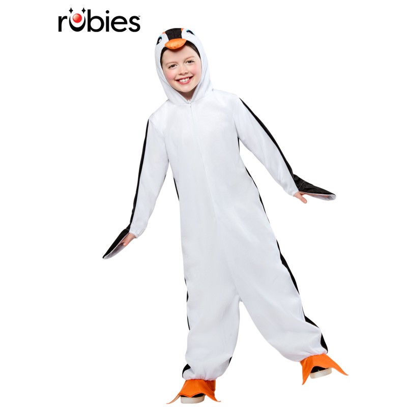 Penguin Plush Child Onesie Animals