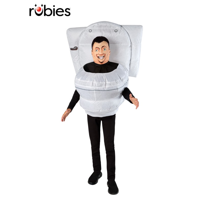 Skibidi Toilet Inflatable Child Costume - One Size