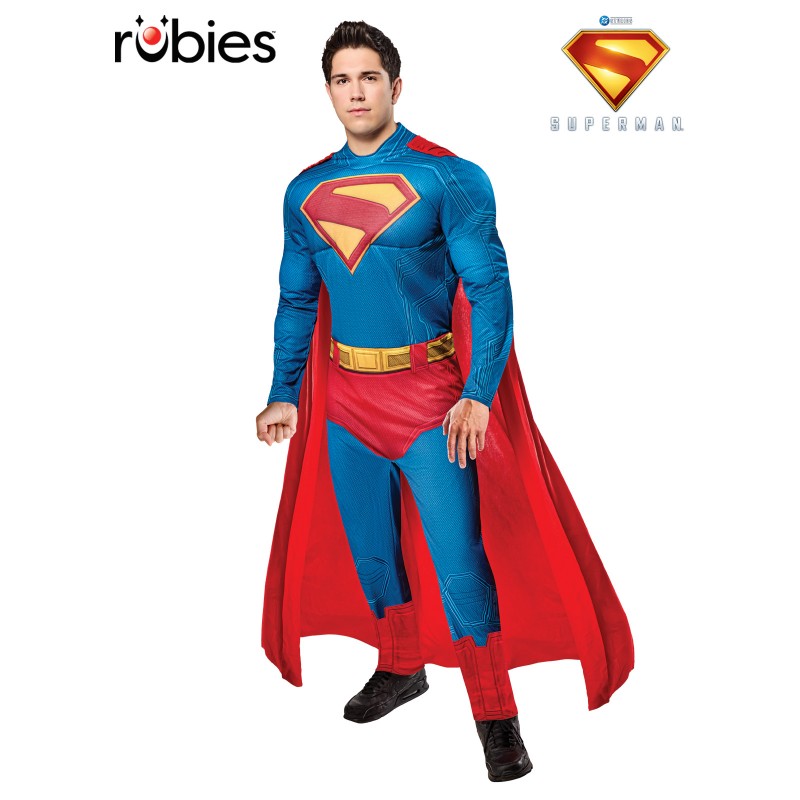 Superman Deluxe Adult Costume - Superman 2025 Movie