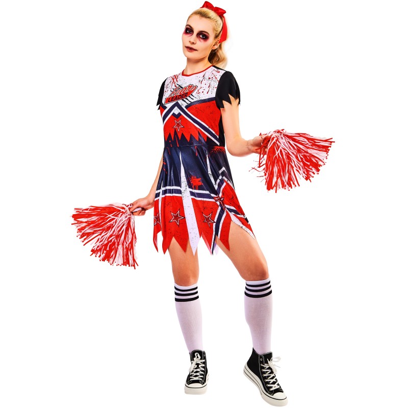Zombie Cheerleader Adult Costume
