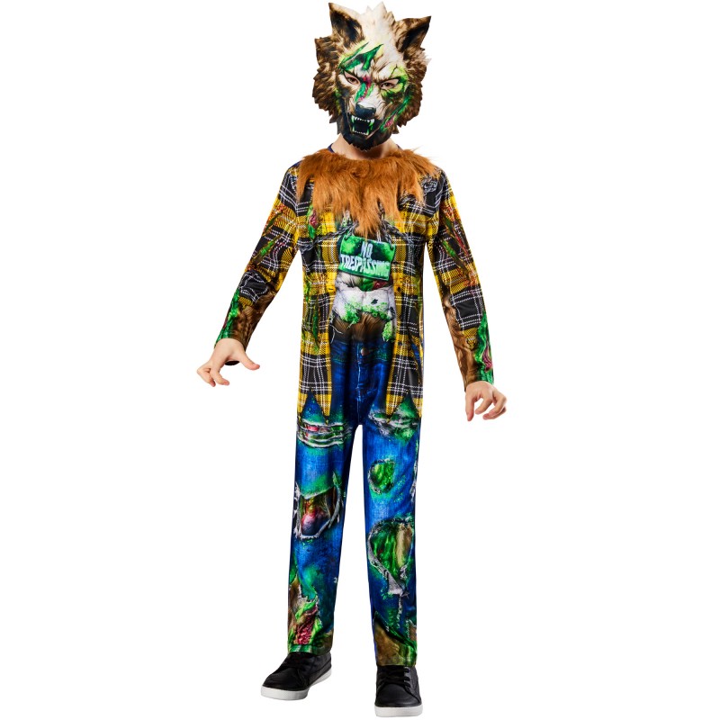 Toxic Werewolf Child Costume