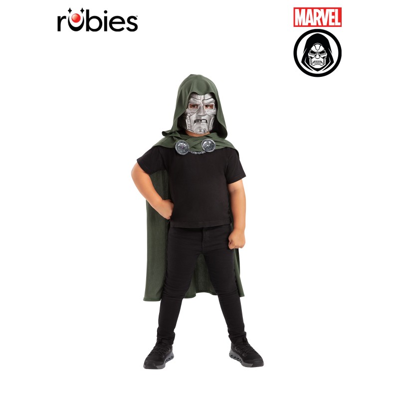 Dr Doom Cape & Mask Set for Child