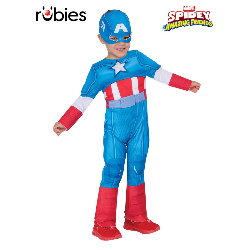 Captain America Deluxe Toddler Costume
