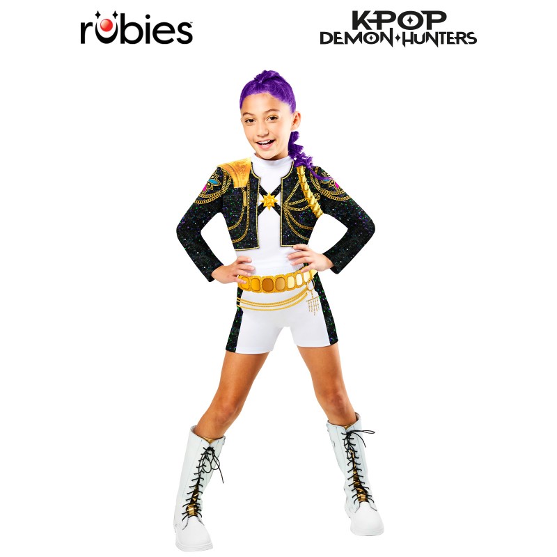 K-Pop Demon Hunters Rumi Gold Child Costume