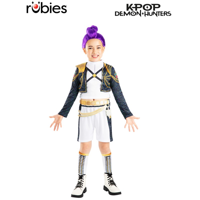 K-Pop Demon Hunters Rumi Gold Deluxe Child Costume