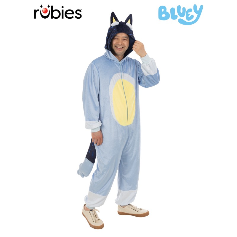 Bluey Bandit Onesie Adult Costume