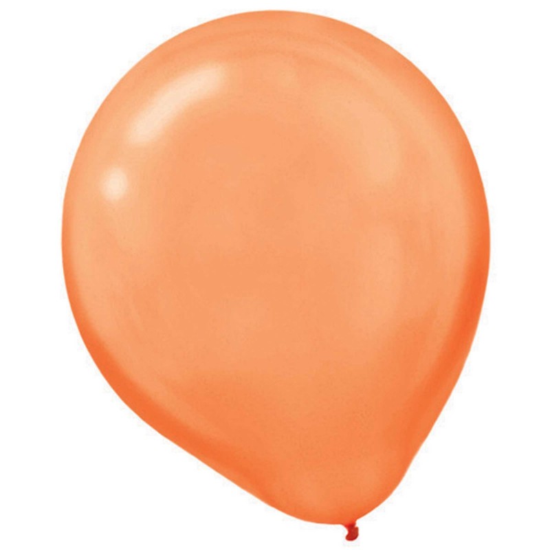 Pearl Orange Peel Teardrop Latex Balloons 30cm 72 pk