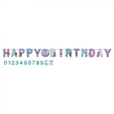 LOL Surprise Add An Age Banner 3.2m x 25cm LOL Surprise Add An Age Banner 3.2m x 25cm