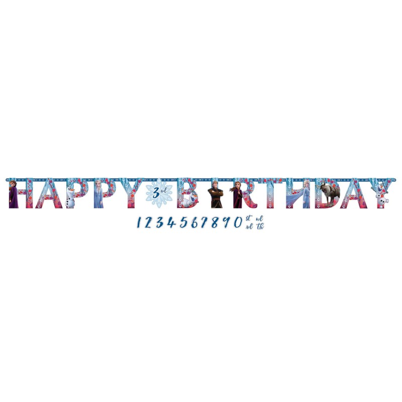 Disney Frozen 2 Add An Age Letter Banner Disney Frozen 2 Add An Age Letter Banner