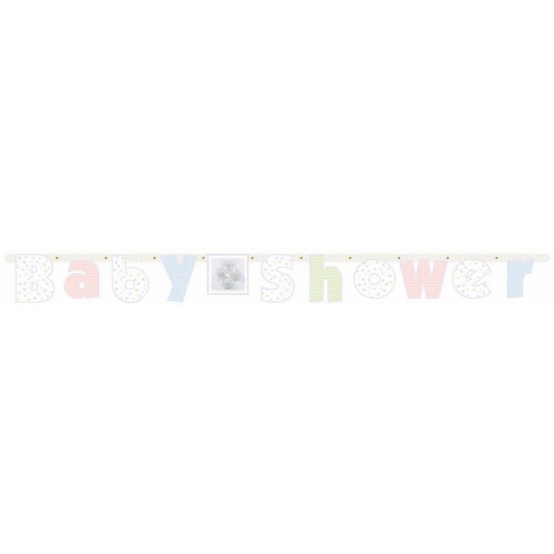 Baby Shower - General Baby Soft Moments Illustrated Banner 2.1m x 17.7cm Baby Shower - General Baby Soft Moments Illustrated Banner 2.1m x 17.7cm