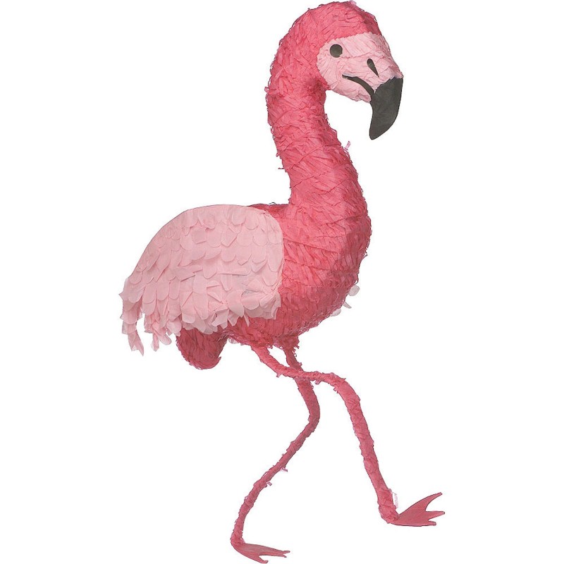 Hawaiian Luau Pink Flamingo Pinata 48cm x 15cm x 58cm Hawaiian Luau Pink Flamingo Pinata 48cm x 15cm x 58cm