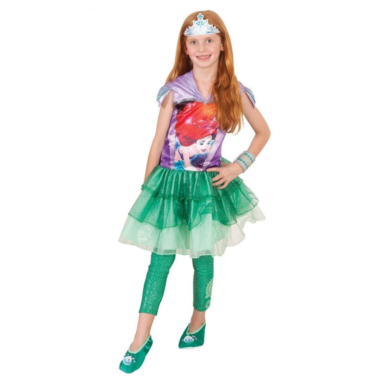 Ariel The Little Mermaid Hooded Child Dress