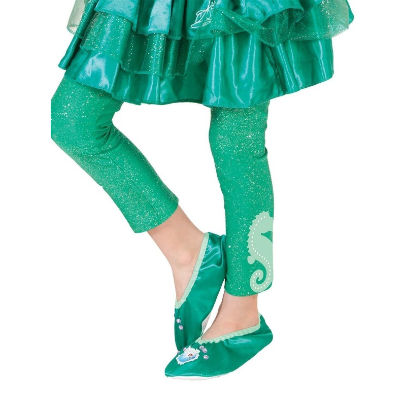 Ariel The Little Mermaid Footless Child Tights - Accessory