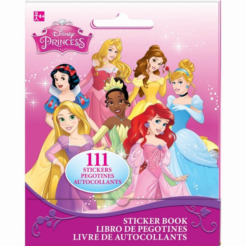 Disney Princess Sticker Booklet Favour 13cm x 10cm