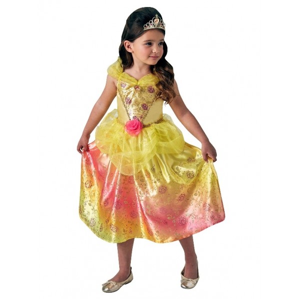 Belle The Beauty & The Beast Rainbow Deluxe Child Costume