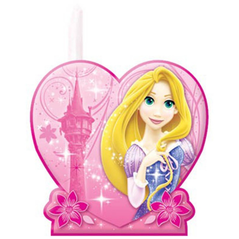 Disney Princess Sparkle Candles Pack of 4