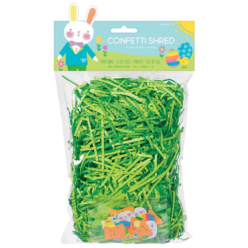 Green Easter Shred Confetti 42g
