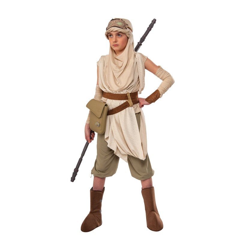 Rey Star Wars Premium Deluxe Child Costume