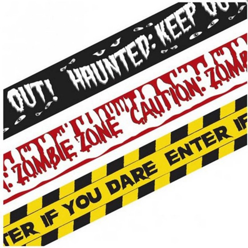 Halloween Fright Party Tapes 9m 3 pk - NFS Party