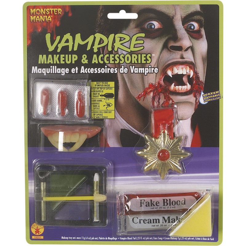 Vampire Halloween Make Up Kit - Accessory